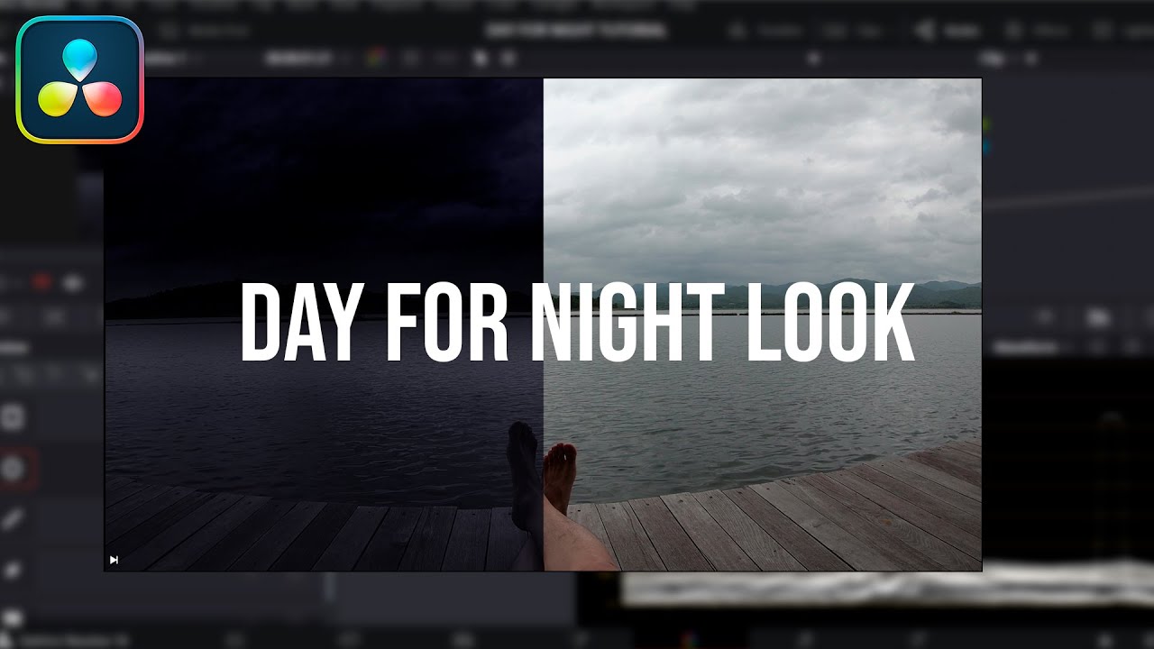Como hacer un DAY for NIGHT perfecto sin LUTS con Davinci Resolve 18 | Color Grading