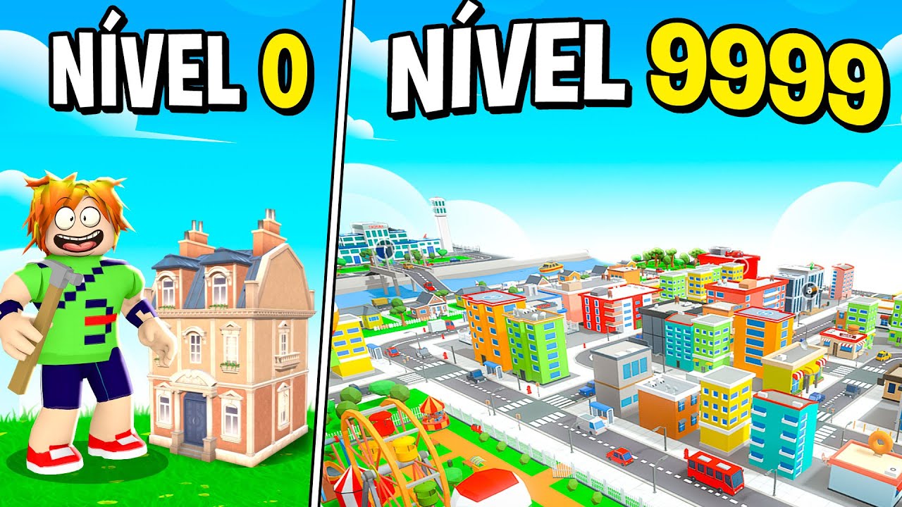CONSTRUINDO MINHA CIDADE NO ROBLOX!! (Itty Bitty City 🏙️)