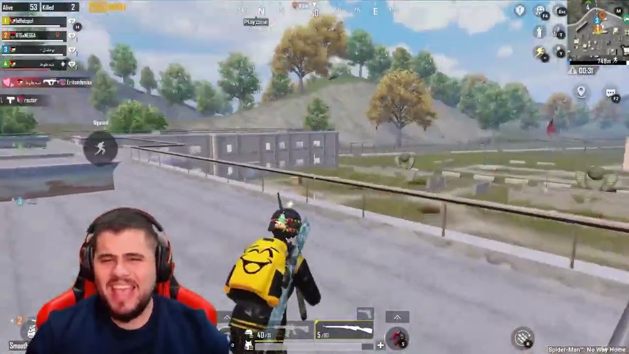ابو سروال يهرش التيم كامل والتيم قرر يستفزو ( نصيحة وطي الصوت )😂😱 - PUBG MOBILE