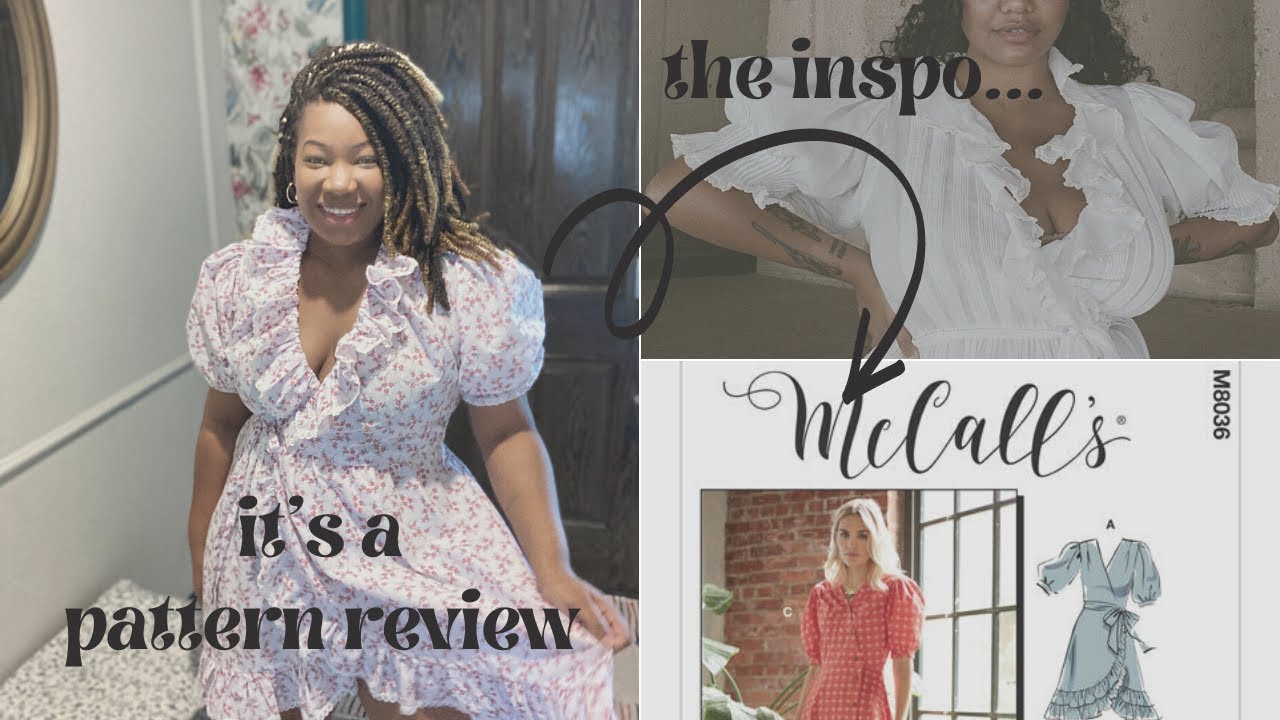 mccall's m8036 pattern review -  a doen inspired #diydress