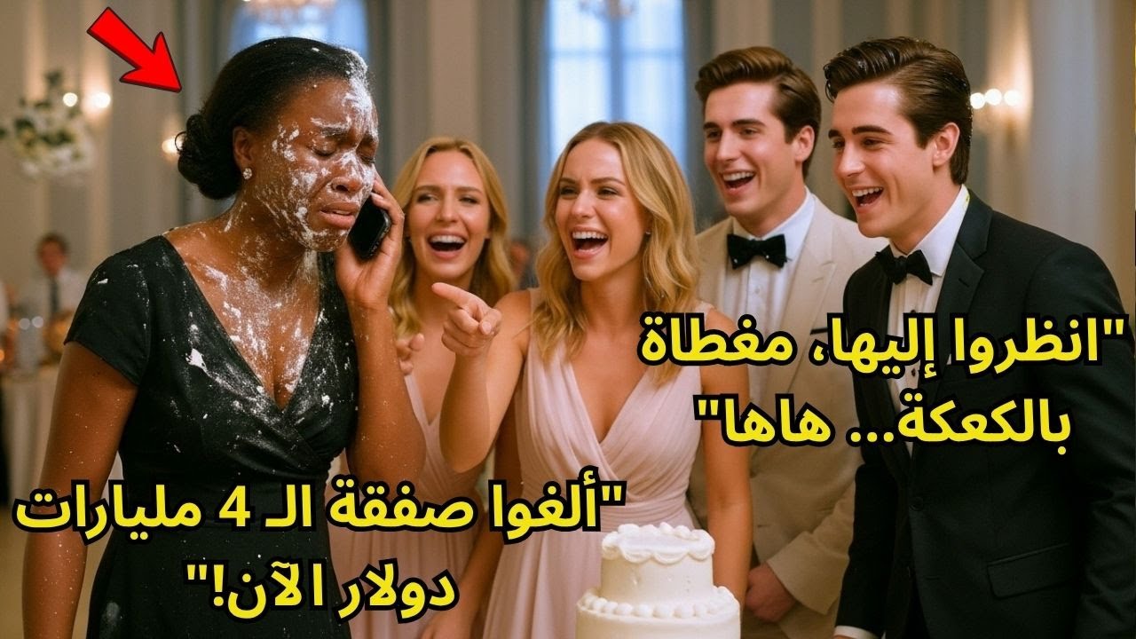 وريثةٌ بيضاءُ تُهينُ مديرةً سمراءَ بكعكةٍ    وبعد دقائق تخسرُ صفقةً بملياراتِ الدولارات!