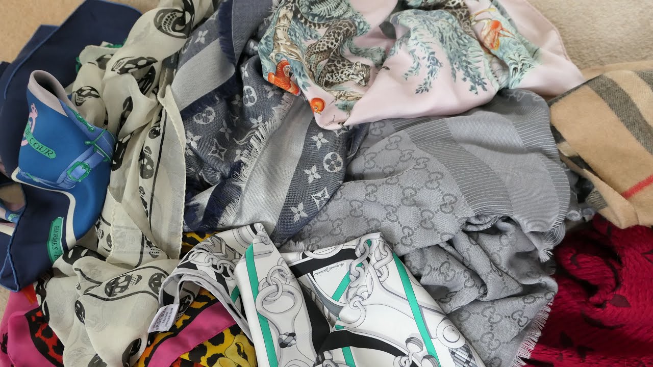 My luxury scarf collection