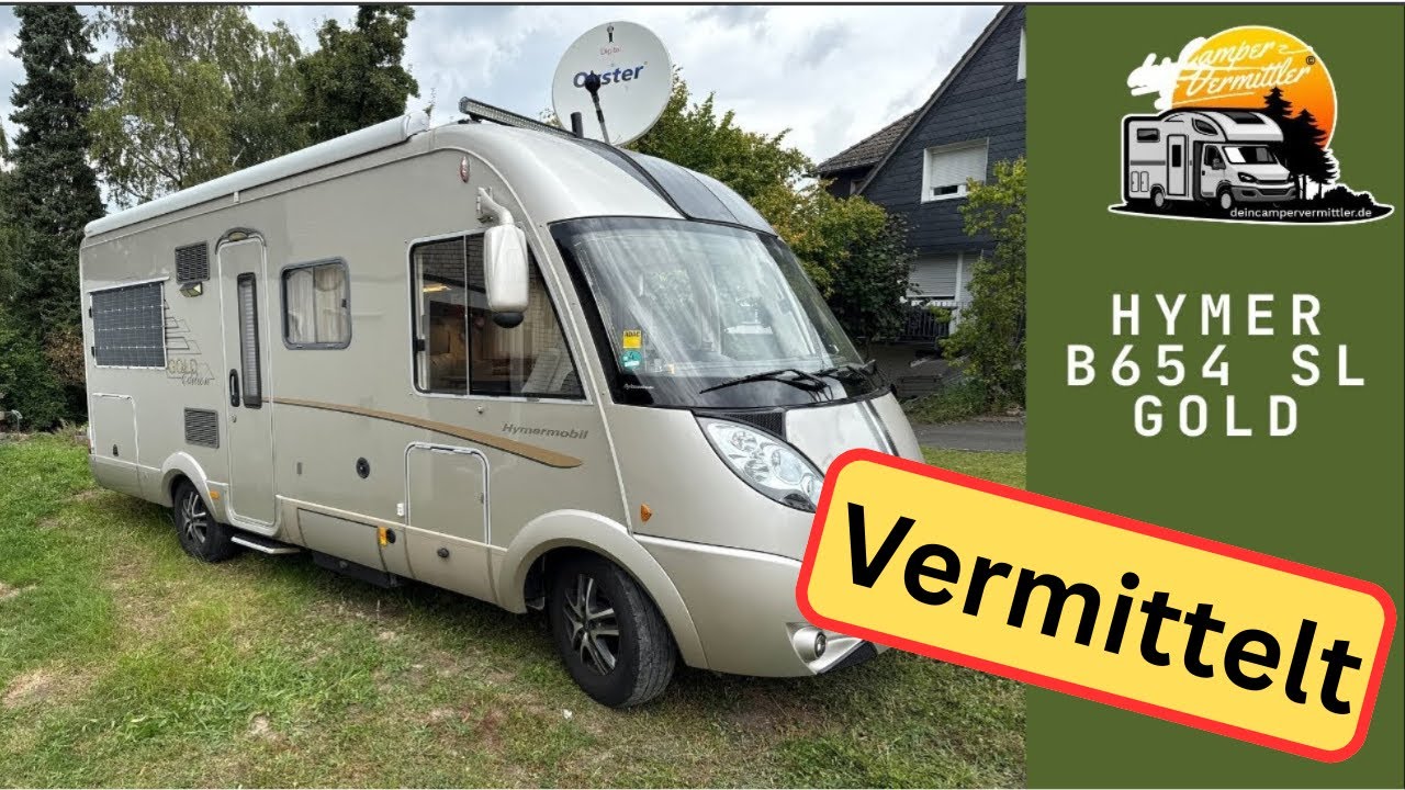 HYMERCAR B 654 SL Gold Edition mit 3.0L Iveco Motor