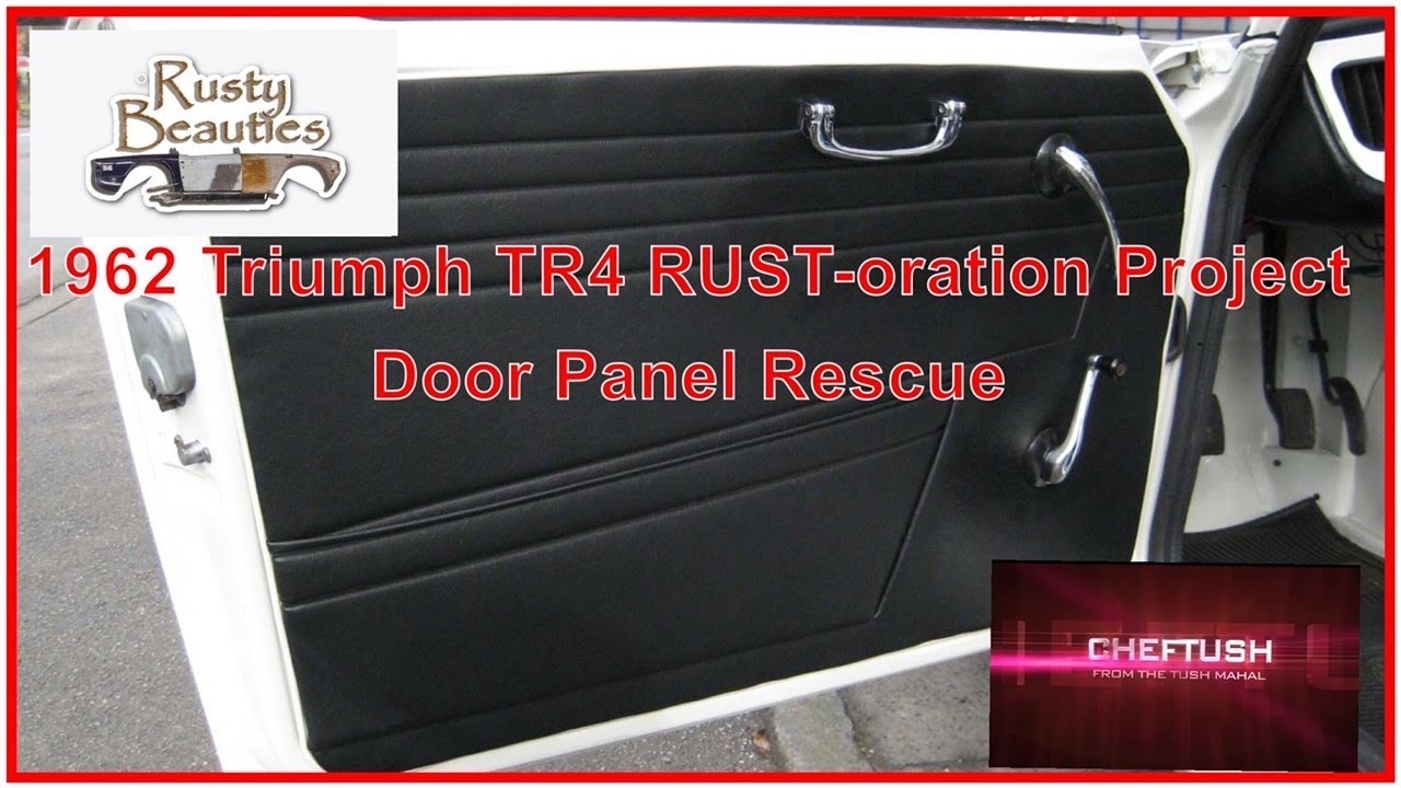 1962 Triumph TR4 RUST-oration Project, Door Panel Rescue