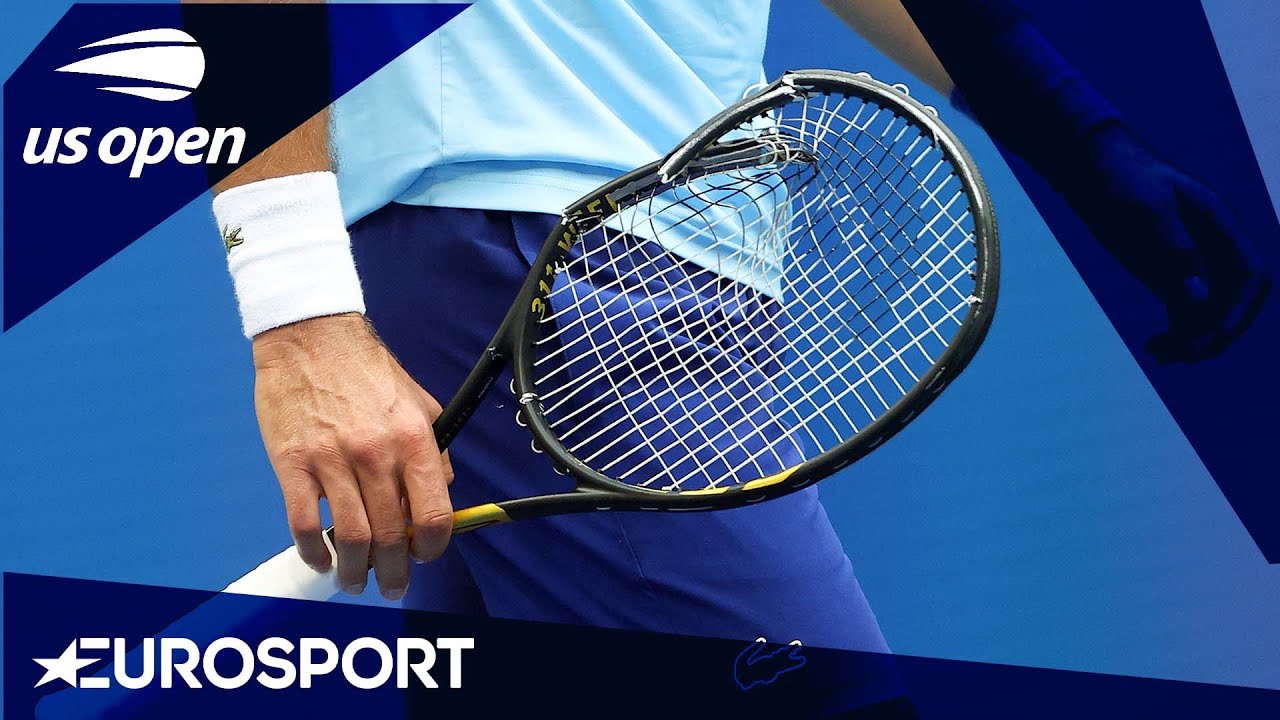 Top 11 POŁAMANYCH RAKIET na US Open 2021