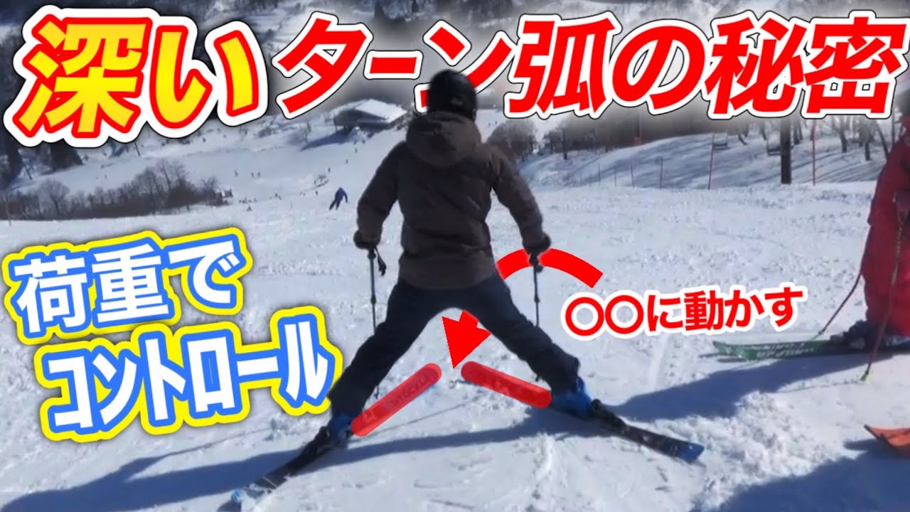 【だれでも深いカービングができるように⁉】荷重の方向ですべてが変わる！ズレているのにキレてる滑りの正体とは？/元デモ神崎大輔スペシャルレッスン