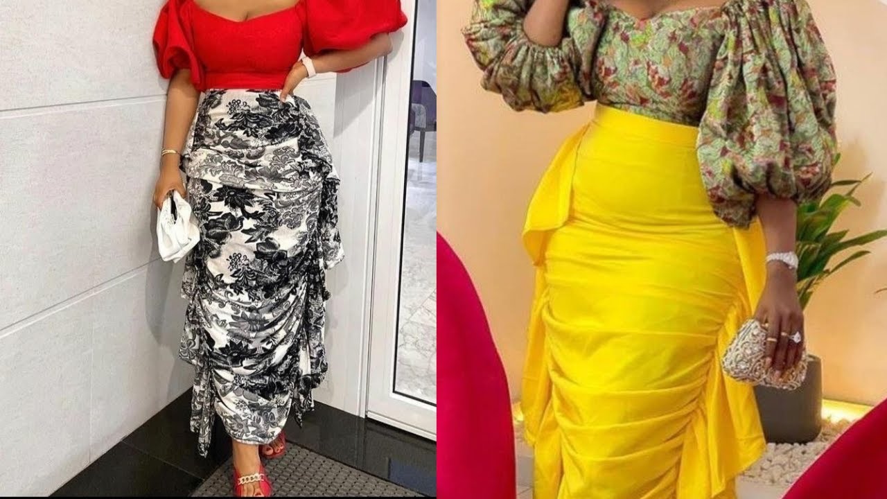 I INCREASED MY HIP SIZE WITH THIS SKIRT | HOW TO MAKE A BUTTERFLY RUCHED SKIRT DIY