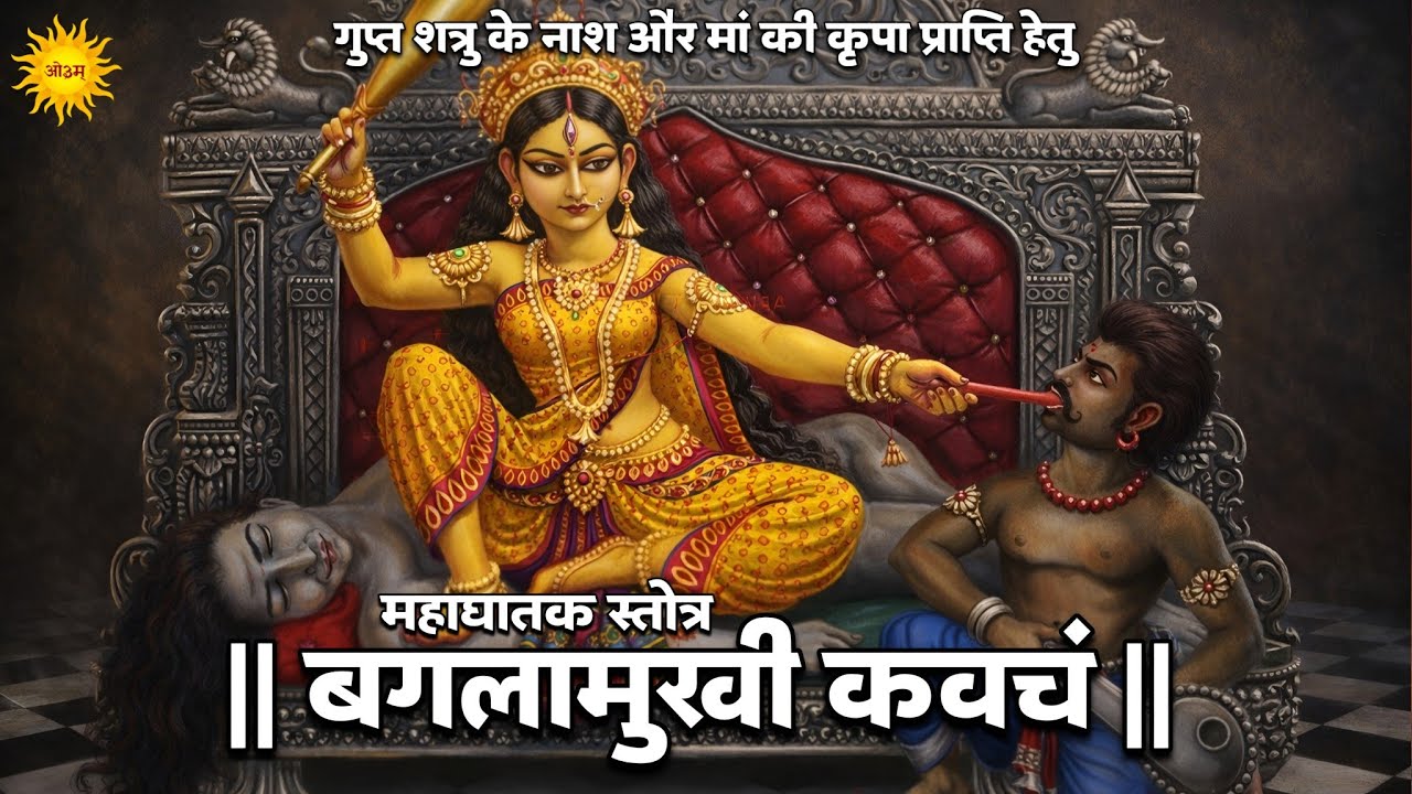 Baglamukhi Kavach को 1 बार बजाते ही शत्रु की बुद्धि भ्रमित हो जाएगी Brahmastra Protection Mantra
