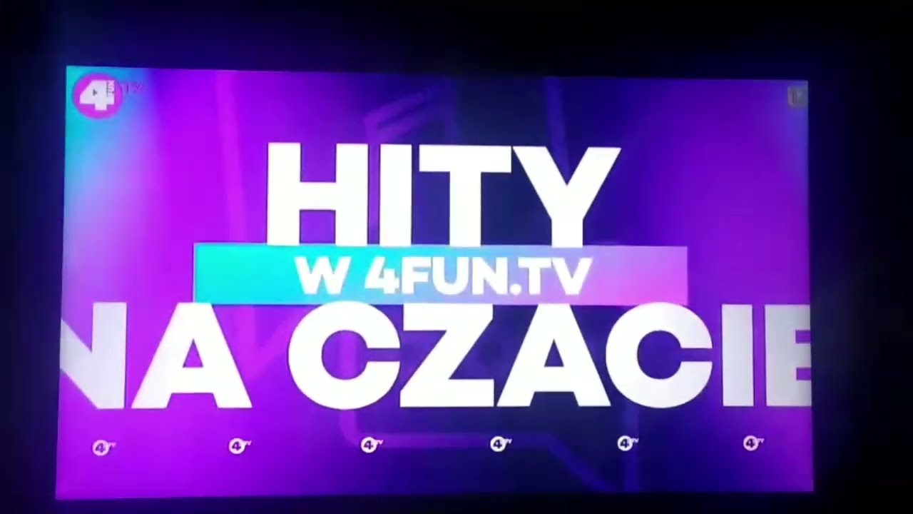 4FUN TV - dżingle, belki i sponsor (21.02.2026)