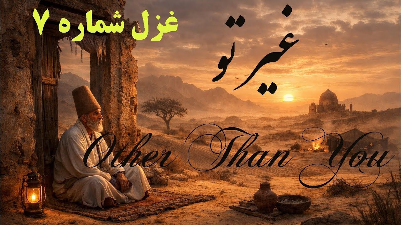 Other Than You | غیر تو،  غزل شماره ۷  #darkcountry #ai_music #rumi #persianmusic #music  #remix