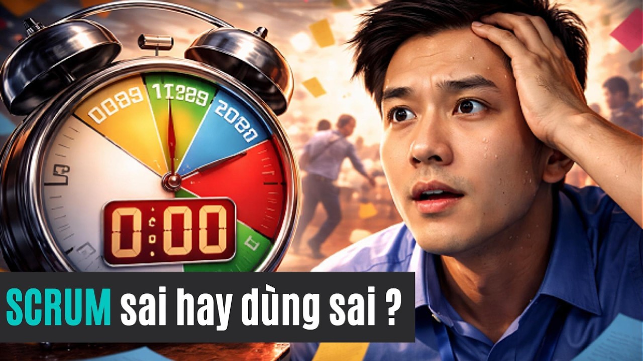 SCRUM SAI HAY CHÚNG TA ĐANG DÙNG SAI? | SỰ THẬT PHÍA SAU CÁC DỰ ÁN CHẬM TIẾN ĐỘ #DXToolkit