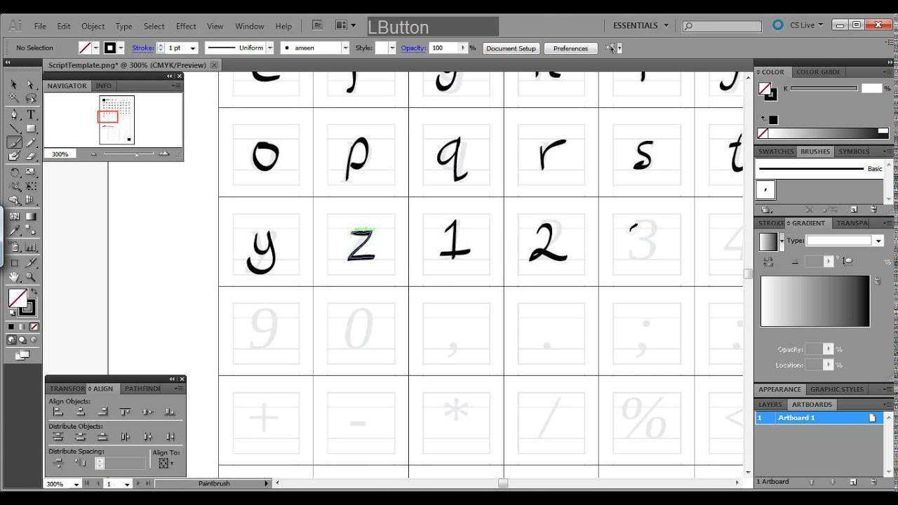 How to create your own font EASY TUTORIAL