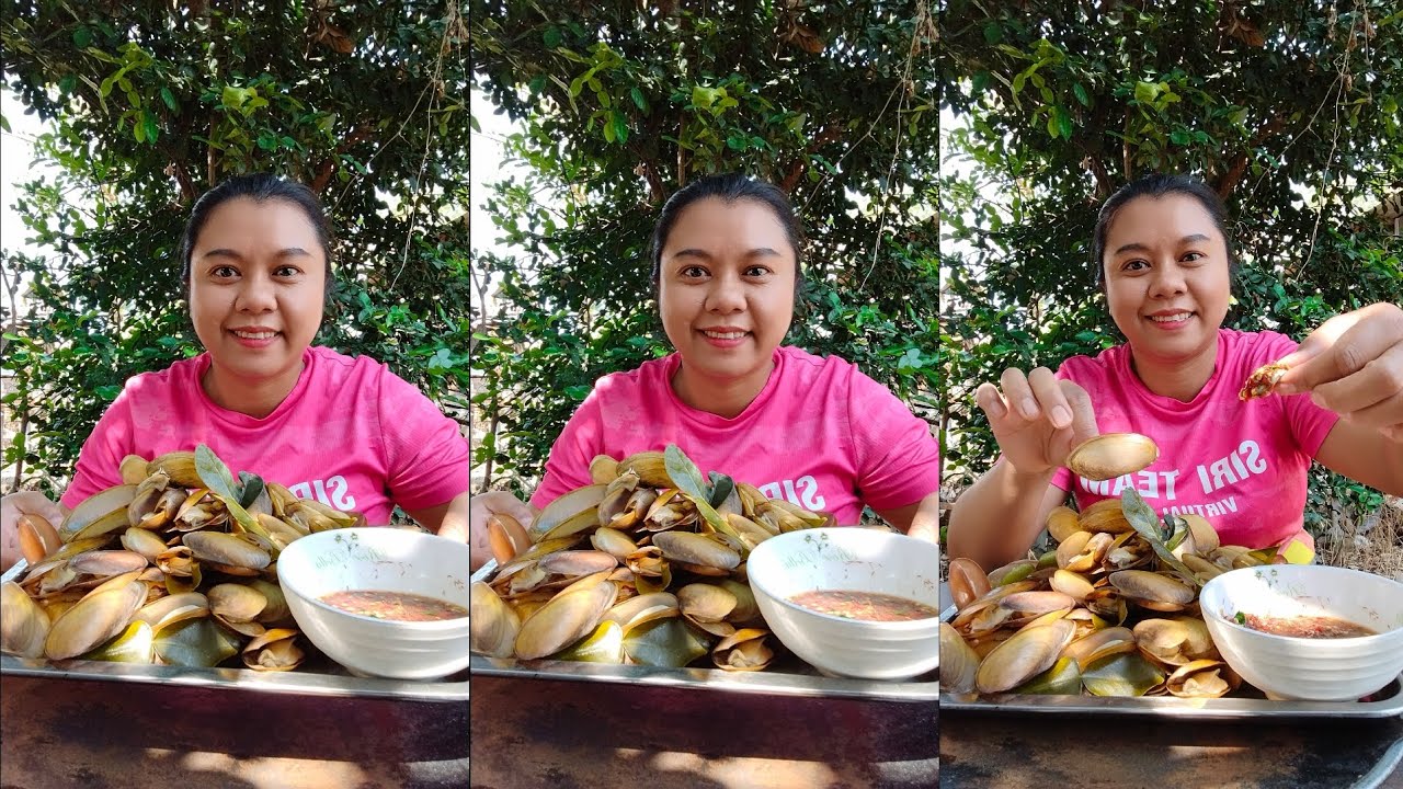 EP.26 มาจร้า หอยตัวใหญ่ม้ากกก น้ำจิ้มสุดแซ่บเลย #food #viral #viralvideo #eatingshow 