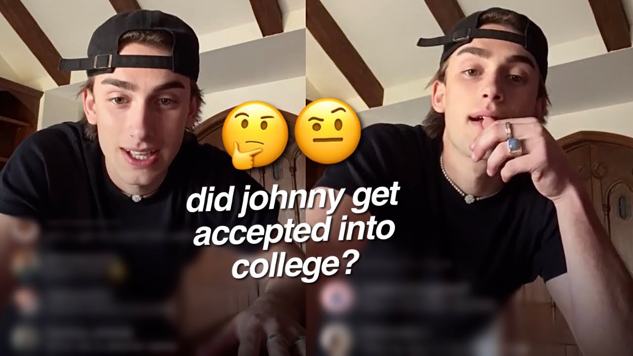 why johnny doesn't go to college‼️🤭