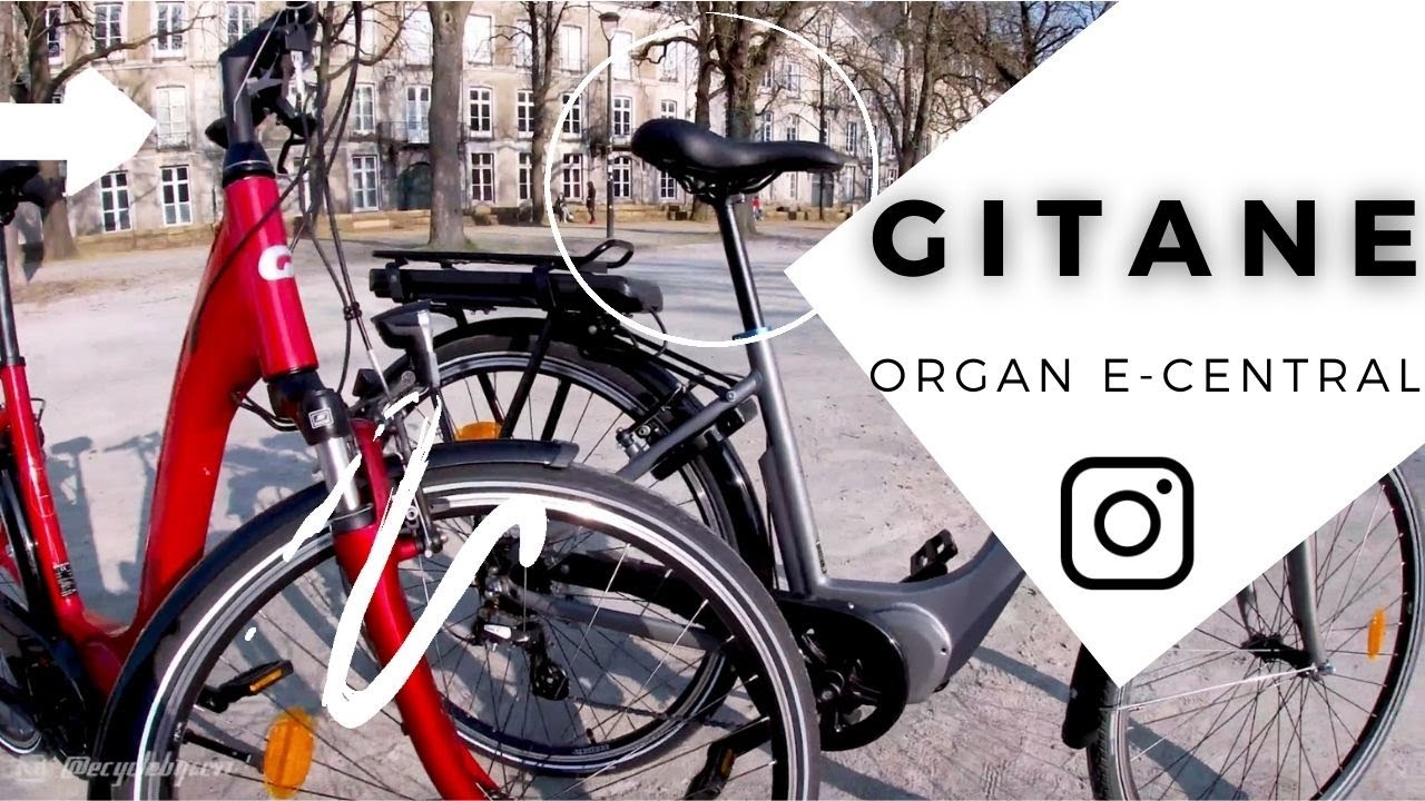 🔵⚪🔴VELO FRANCAIS MOTEUR PEDALIER 1599€ 🔵⚪🔴ESSAI DU GITANE ORGAN E-CENTRAL A NANTES !!!