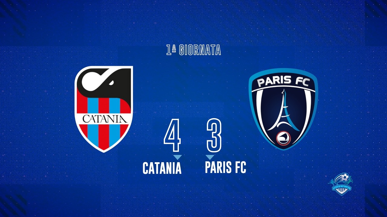 COL 11.0 - 1G - CATANIA VS PARIS FC