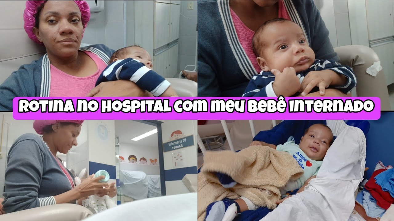 💕JÁ SÃO 8 DIAS NO HOSPITAL COM MEU BEBÊ INTERNADO/BEBÊ COM BRONQUIOLITE. #viralvideo 