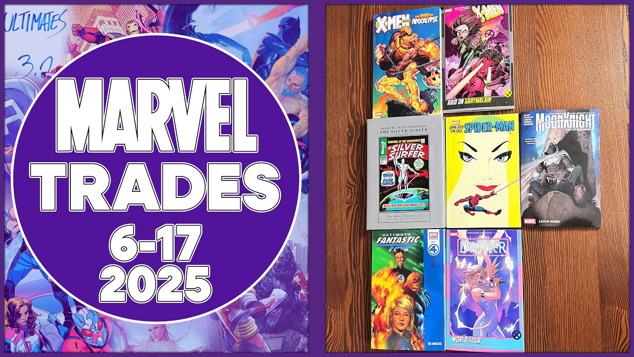 Marvel Books 6/17/25 | Ultimate Fantastic Four Epic: The Fantastic  | MMW: The Silver Surfer Vol. 1