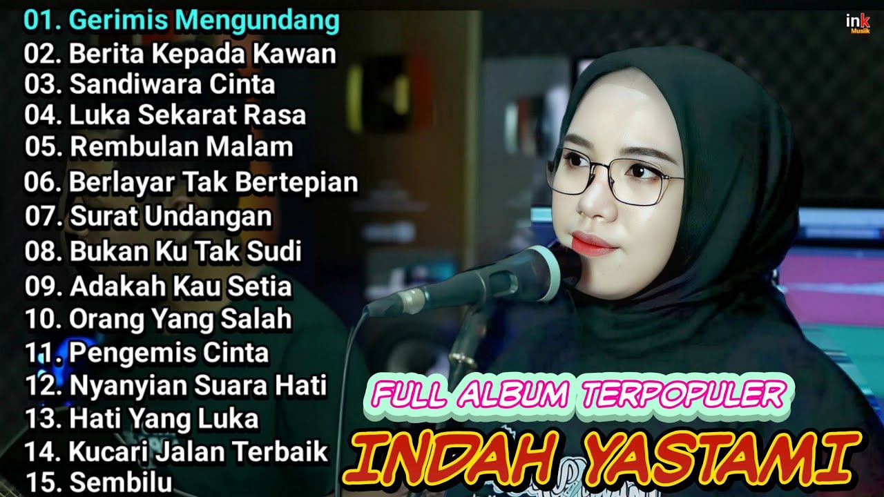 GERIMIS MENGUNDANG - SLAM - COVER INDAH YASTAMI FULL ALBUM TERBARU - TERPOPULER