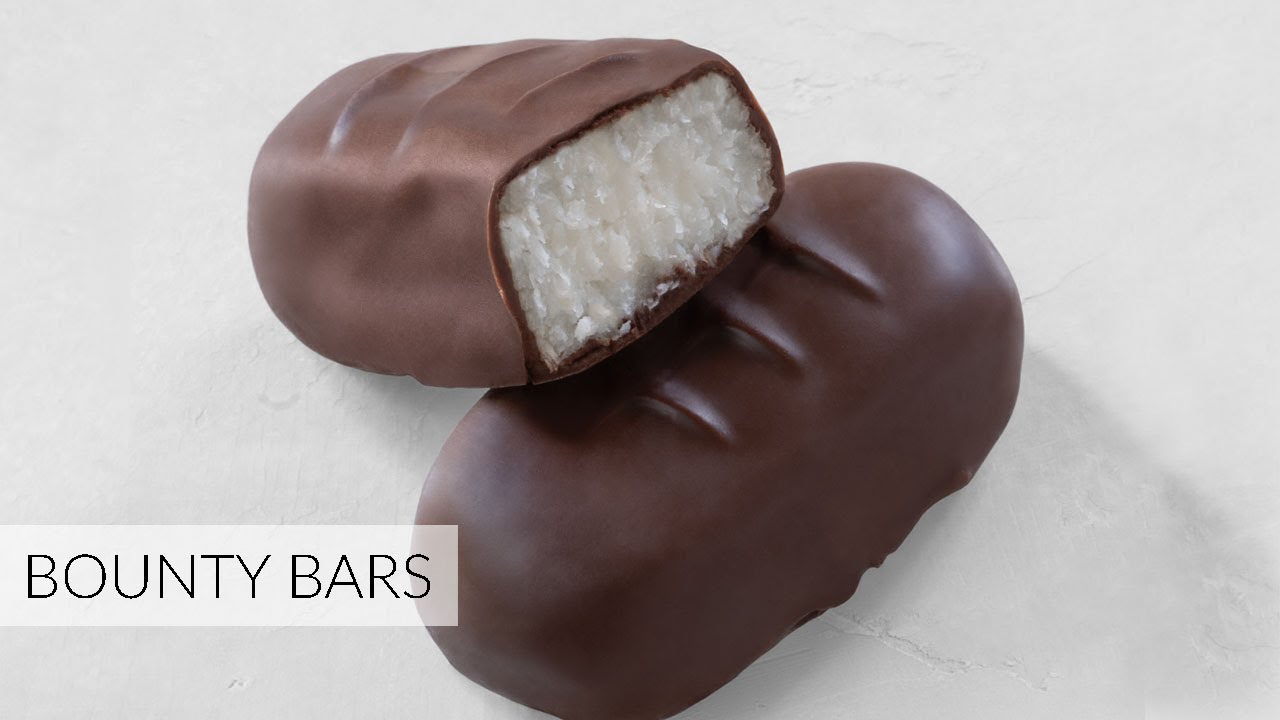 Homemade BOUNTY BARS | No Dairy, No Refined Sugar