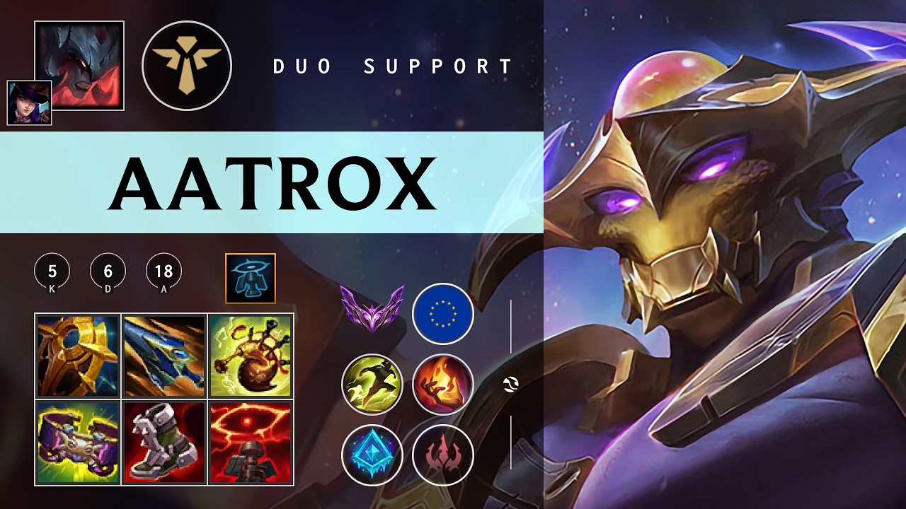 Aatrox Support vs Zilean - EUW Master Patch 26.03