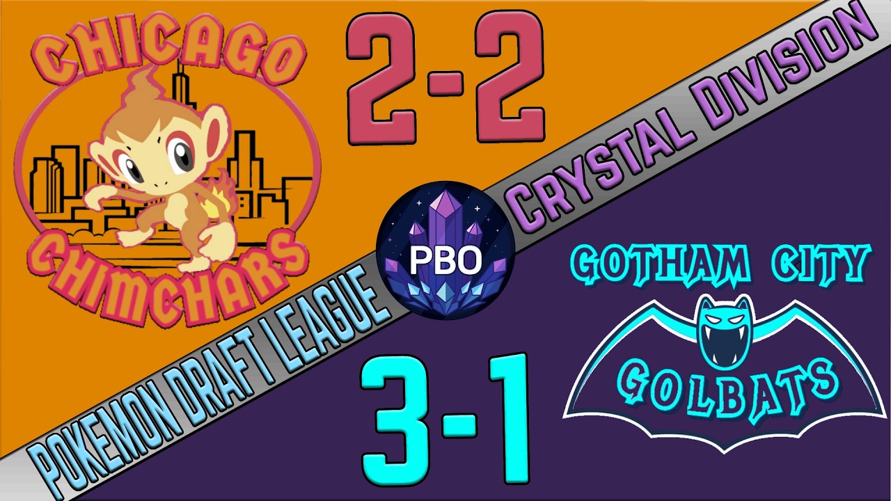 Pokémon Draft League | Gotham City Golbats против Chicago Chimchars | 10 сезон, 5 побед | PBO
