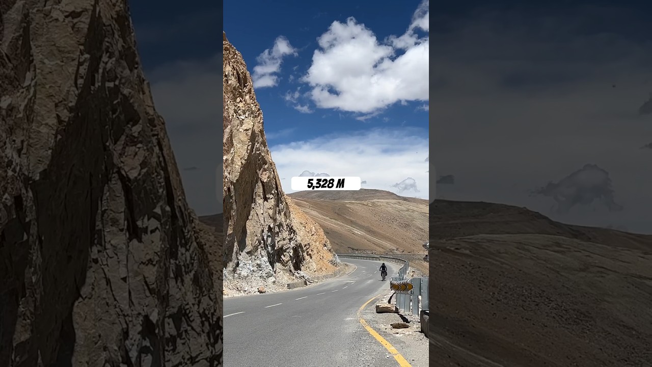 Cycling at One of the Highest Roads in the World - Tanglang La Pass - 5328m &bull; Manali to Leh Trip! 🚴