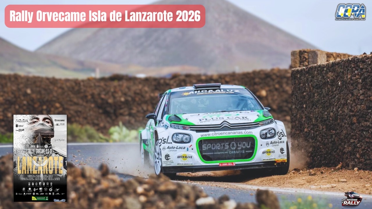 Rally Orvecame Isla de Lanzarote 2026