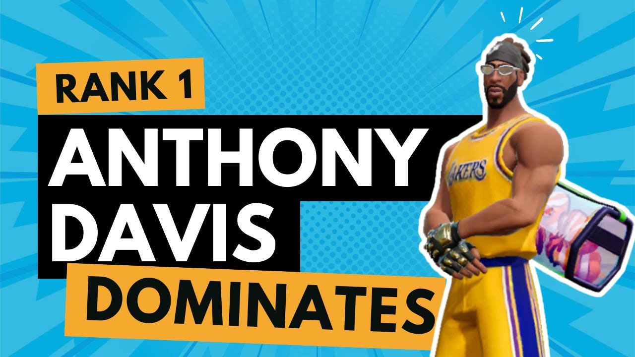 Anthony Davis Gameplay Showcase! | Dunk City Dynasty (Top 1 AD Taiwan Server) 🏀