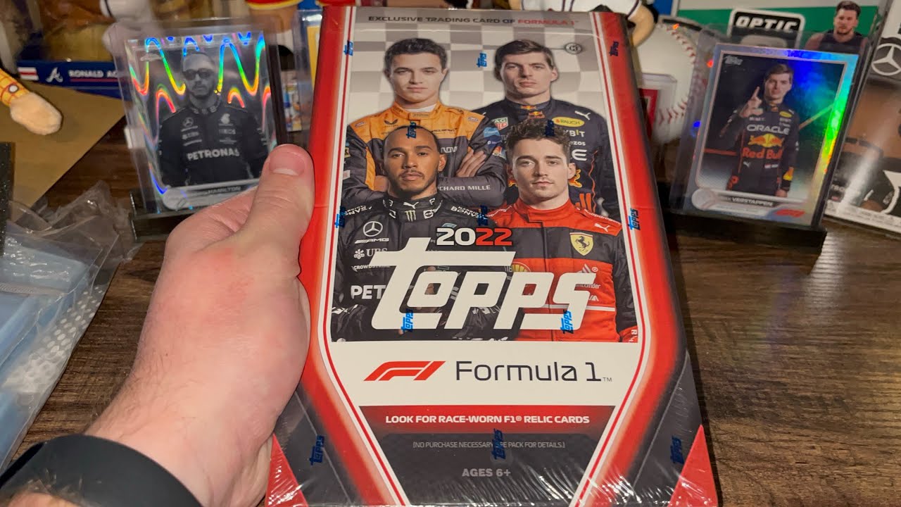 2022 Topps Formula 1 Flagship Hobby Box! Numbered cards, relic, and more!