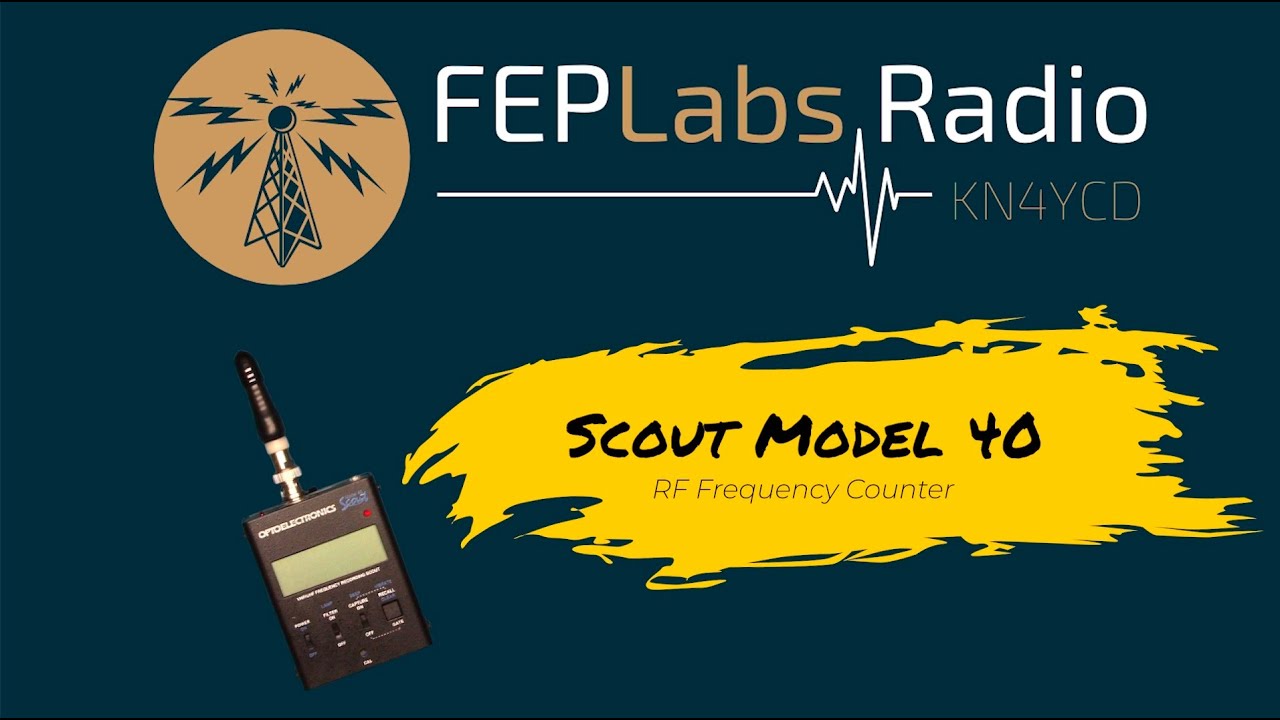 Count the all the freqs! Scout RF Frequency Counter