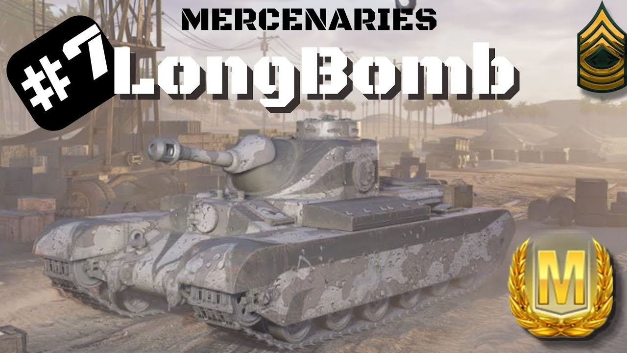 LongBomb Mercenary Tank Review, World of Tanks Console.
