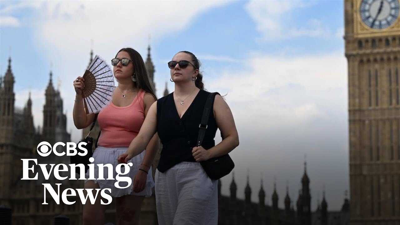 Europe sweltering under severe heat wave
