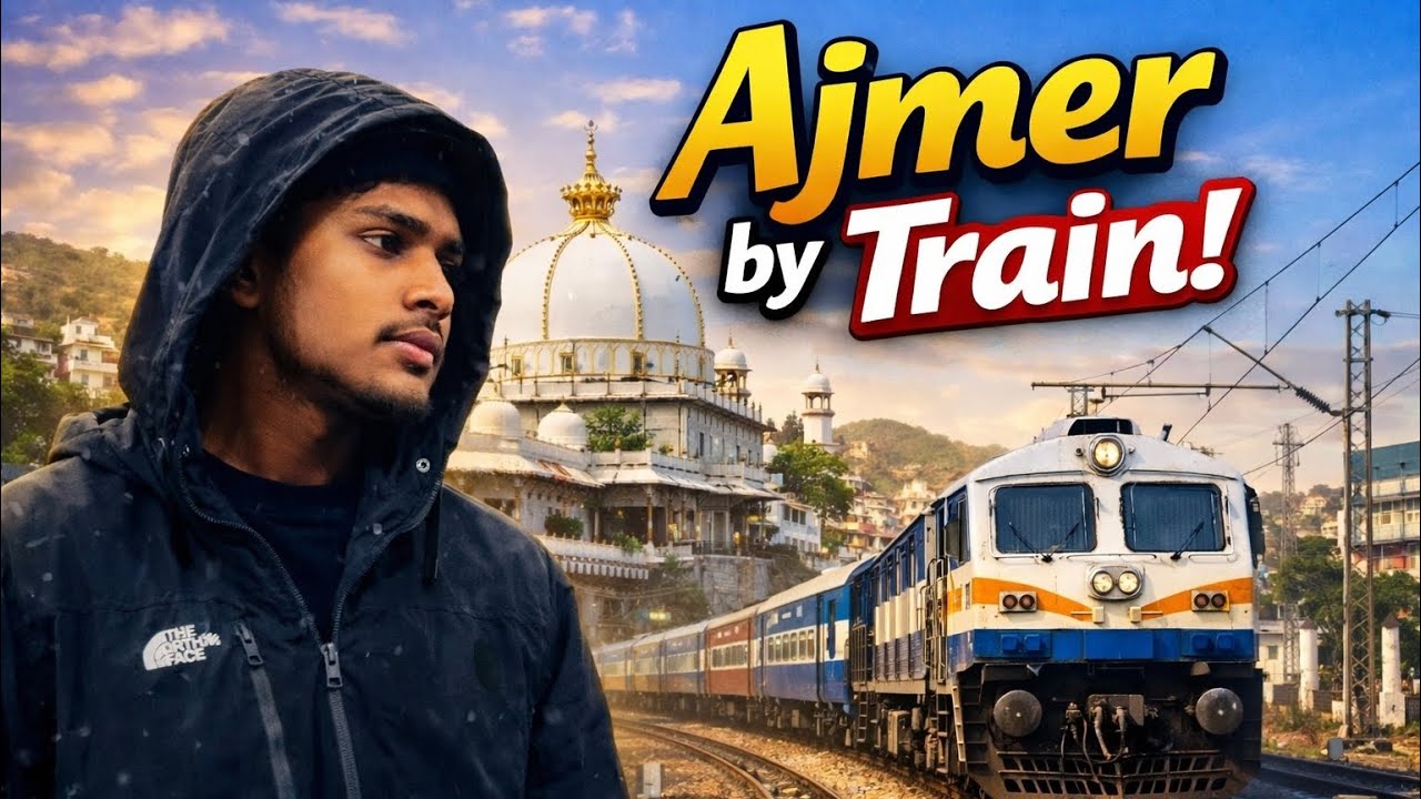 Train Journey To Ajmer Sharif With Brother’s | Royal Viraj