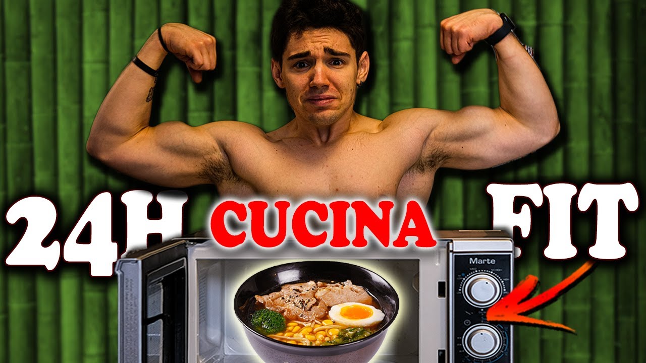 24H MANGIANDO RICETTE FIT AL MICROONDE | *Seguendo la Dieta😵‍💫*