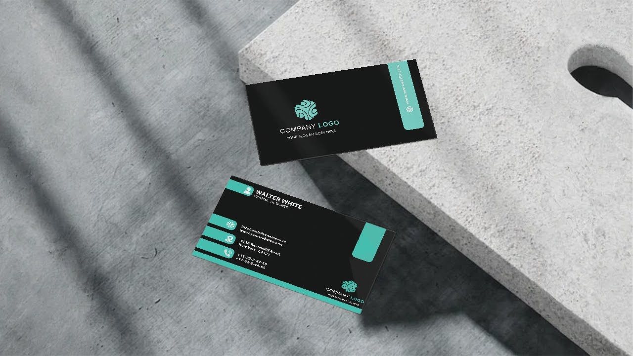 Create a Stunning Business Card in Photoshop &ndash; Quick & Simple