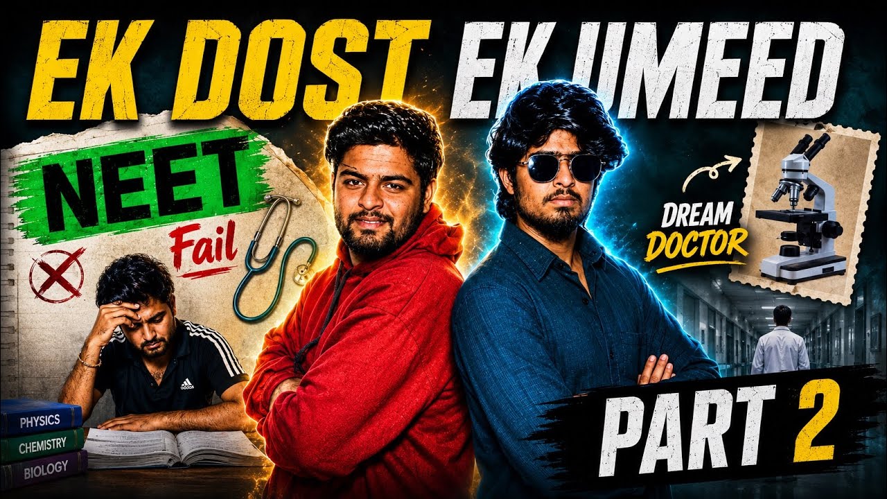 “EK DOST EK UMEED” (PART 2)   #dosti #youtube #motivation #education #movie #neet @PhysicsWallah