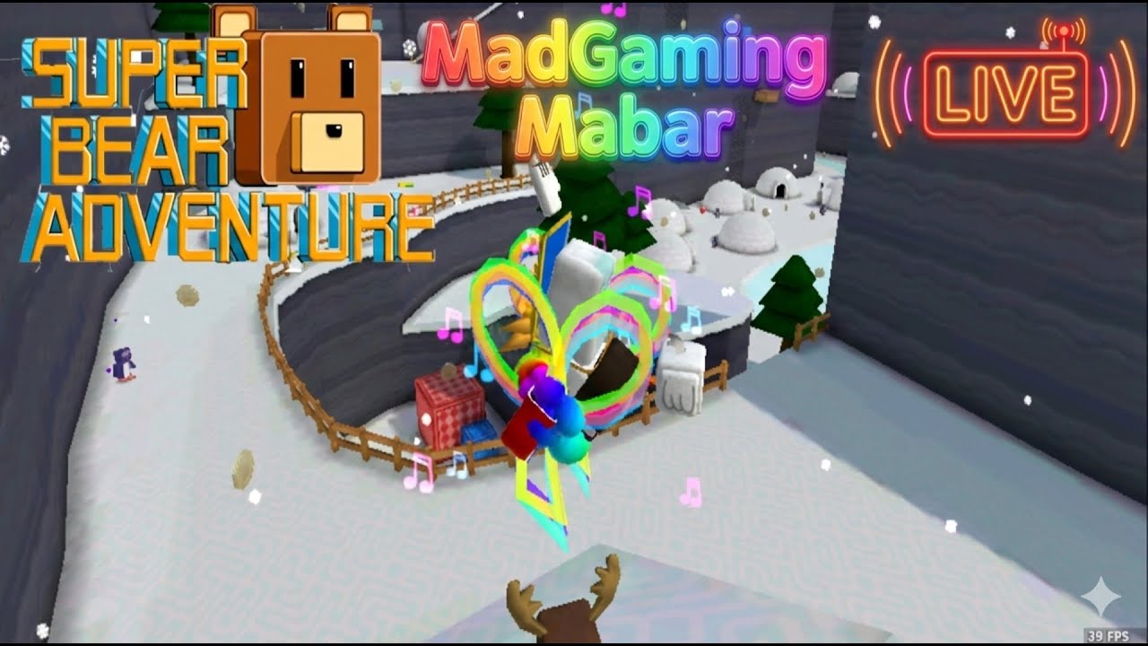 Ayo Sini Kita Mabar di Game Super Bear Adventure