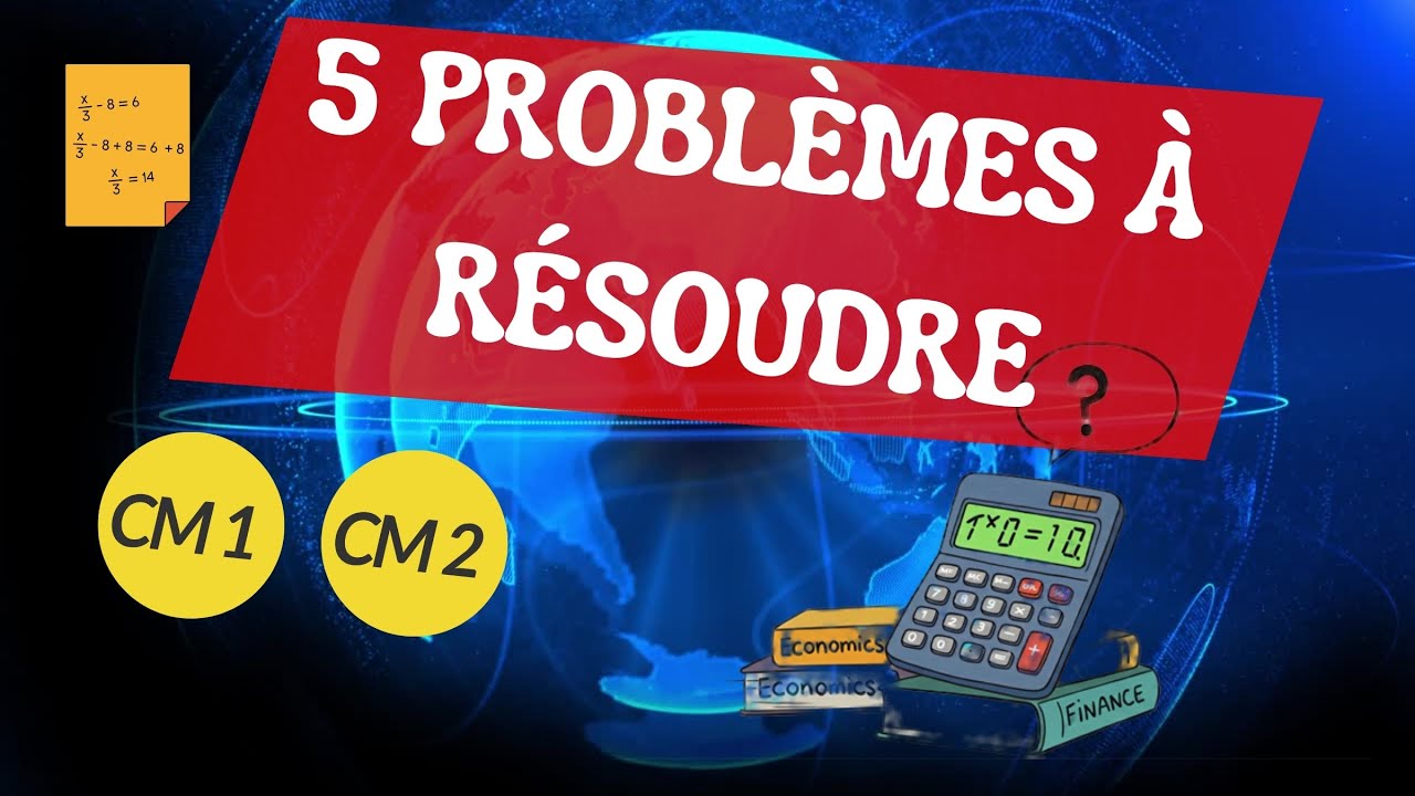 Défi Rapide : 5 Problèmes de Maths pour les CM2