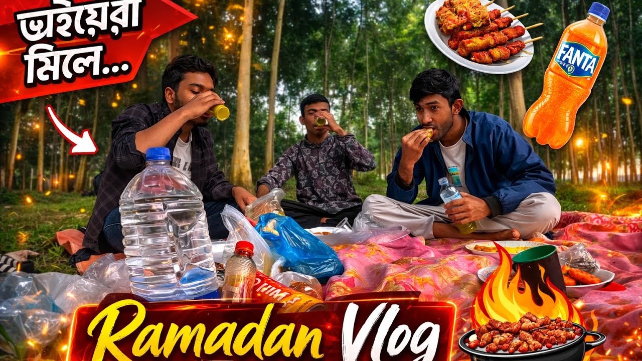 প্রাকৃতিক পরিবেশে ইফতার | Rafiul Sozol | Ramadan Vlog