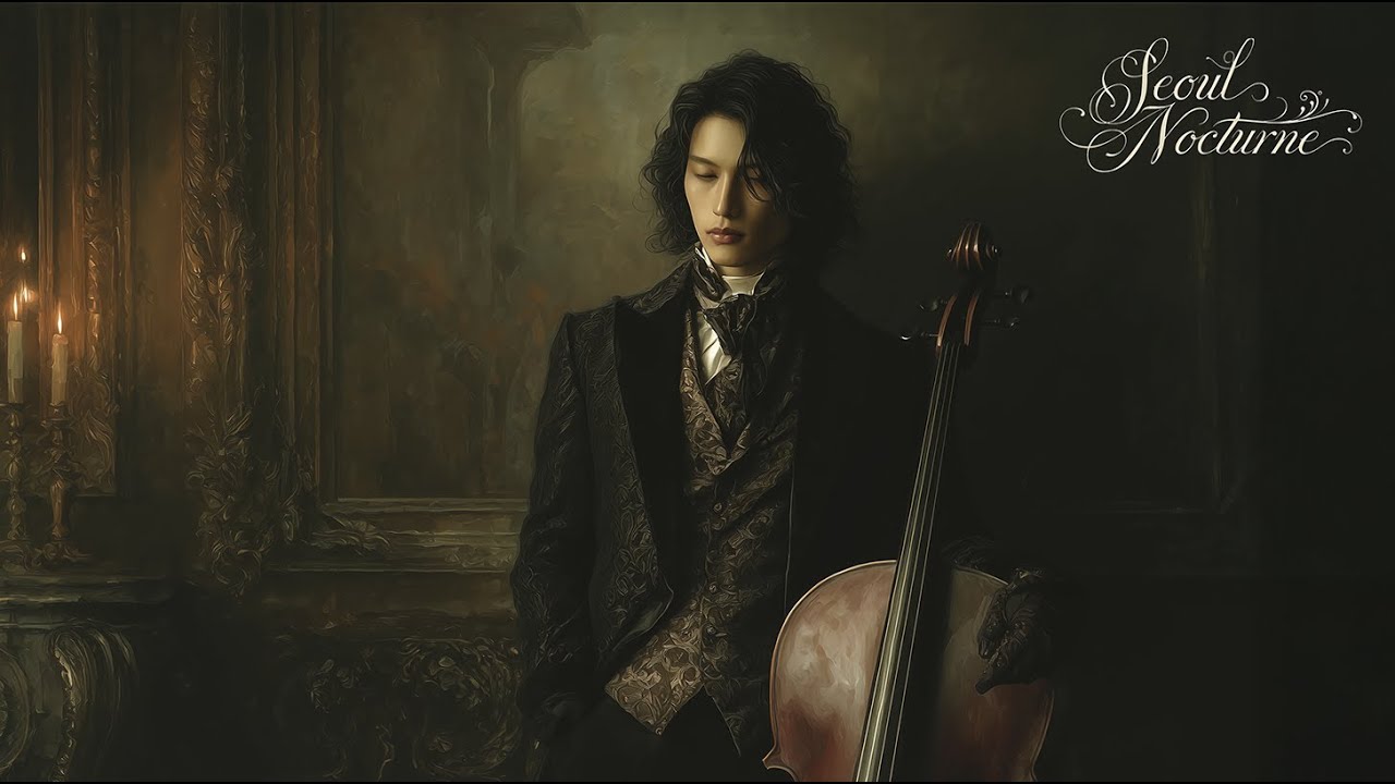 The Cello Holds The Night 🌟 Dark Romantic Cello & Piano | Moonlit Music for Late-Night Reflection