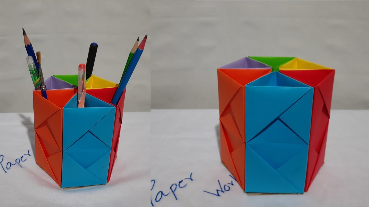 How to make pencil stand ?? #penstand