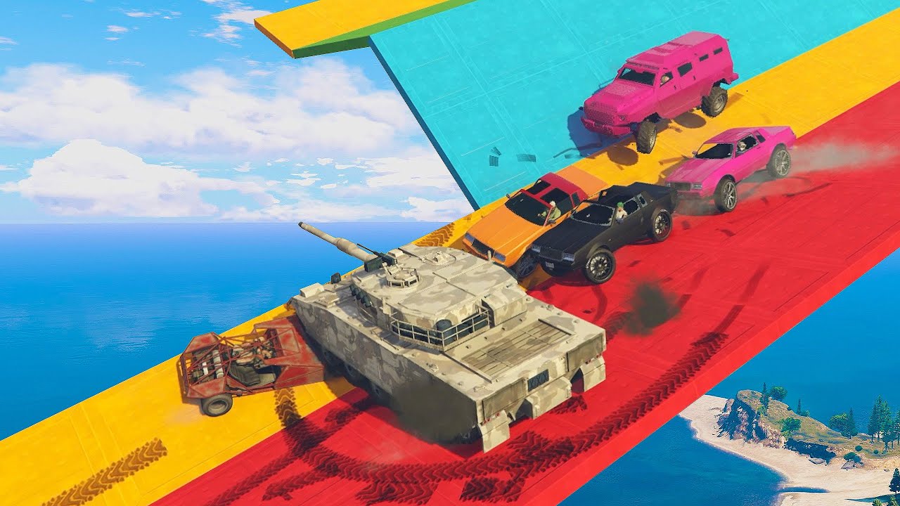 GTA 5 Races but it's a fever dream
