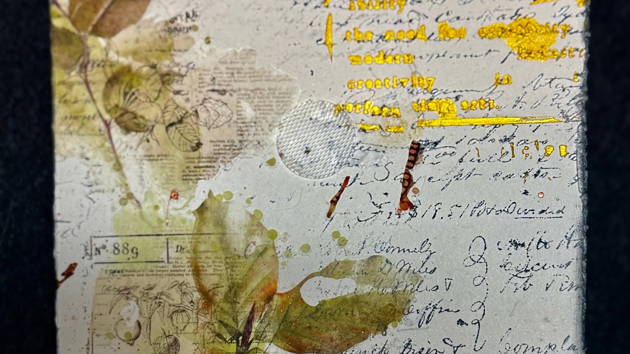Creating a handmade journal! 