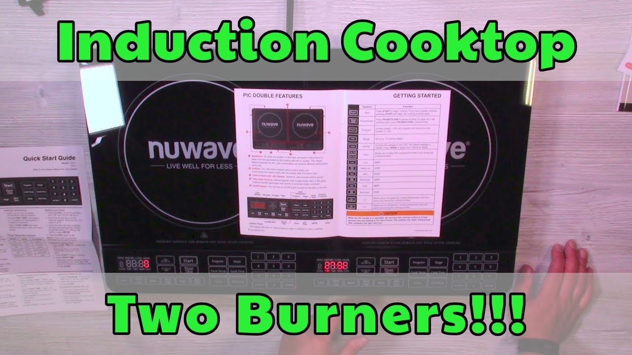 Ранний рождественский подарок! Двухконфорочная индукционная плита Nuwave.
