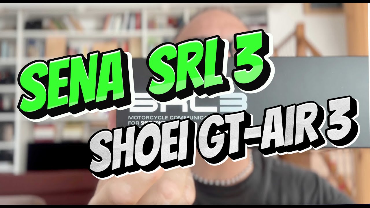 #Interfono #Sena SRL3 su #Shoei GTair 3