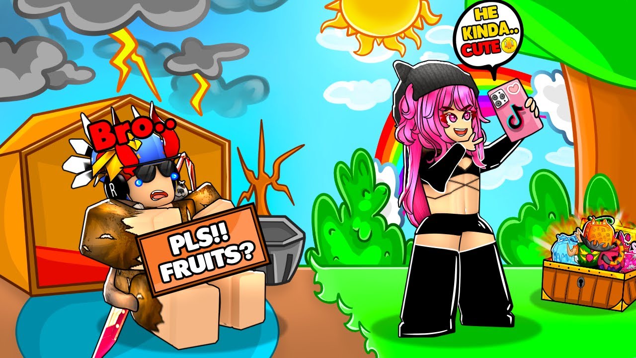 TikToker HATED Talking To Poor People, SO I Did THIS... (ROBLOX BLOX FRUIT)