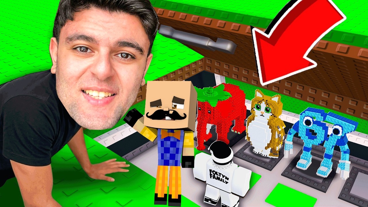 ჯუმბერას პროობა ბრაინროთები მოვიპარე Roblox-ში!