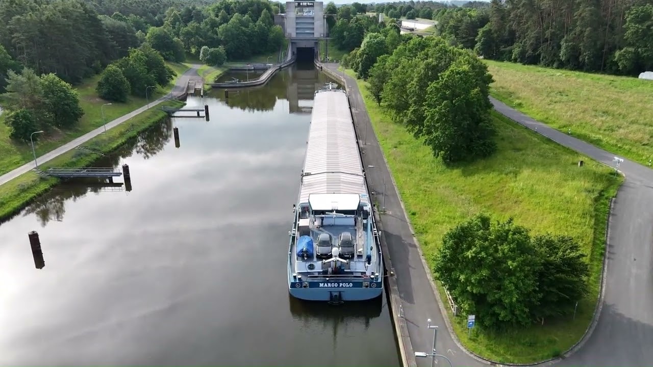 Vaart van Leerstetten naar Kelheim am Main-Donaukanaal.