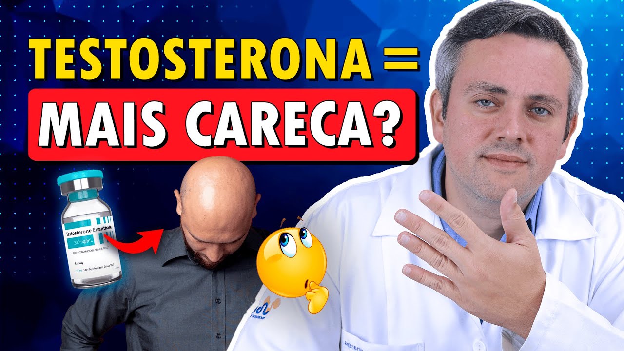 RESOLVA A CALVÍCIE CAUSADA POR TESTOSTERONA AGORA! | Dr. Claudio Guimarães